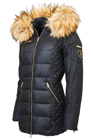 ​​ROCKANDBLUE Dunjakke Style: Eve. Black / Light Natur Faux Fur. Nice-To-Have: 2.399,- Pre-Winther-Sale: 1.700,-